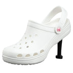Women's High Heel Platform Clog Slippers