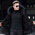 Men's Thick Warm Hooded Winter Parka Coat