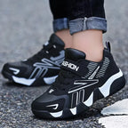 Kids' Comfortable Leather Running Sports Sneakers