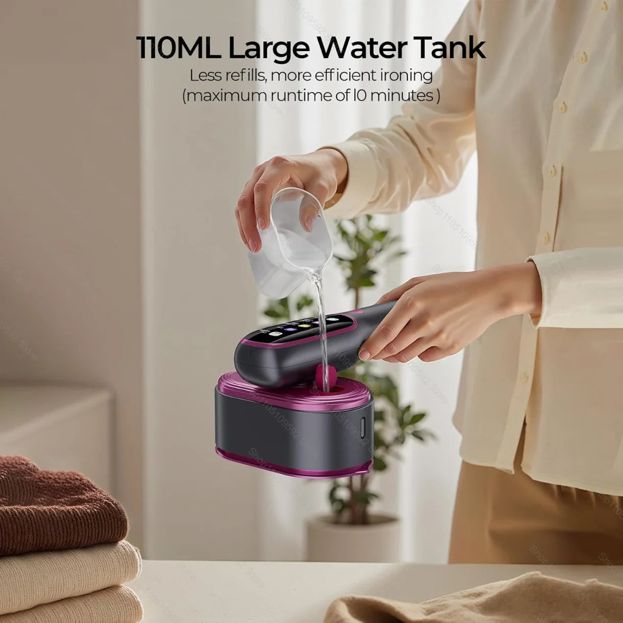 Portable Handheld Garment Steamer and Steam Iron 1200W