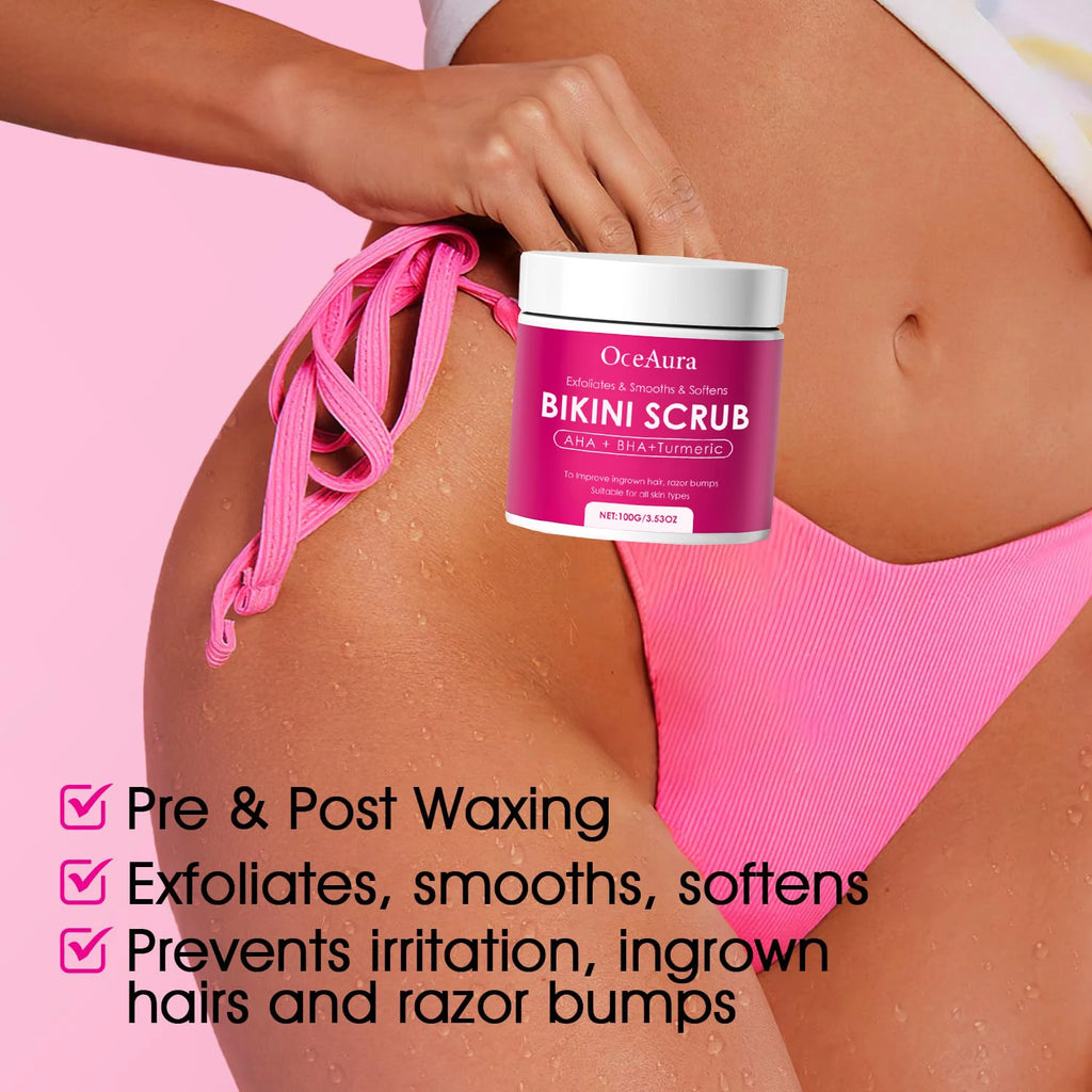 Women's 10% AHA BHA Turmeric Exfoliating Body Scrub