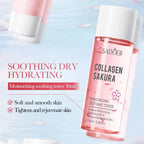 Sakura Moisturizing Face Skin Care 6-Piece Travel Set