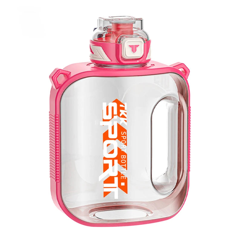 Tritan Large Capacity Sports Water Bottle, Leakproof Outdoor Jug