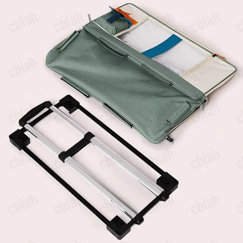 Portable Breathable Universal Wheel Pet Trolley Bag