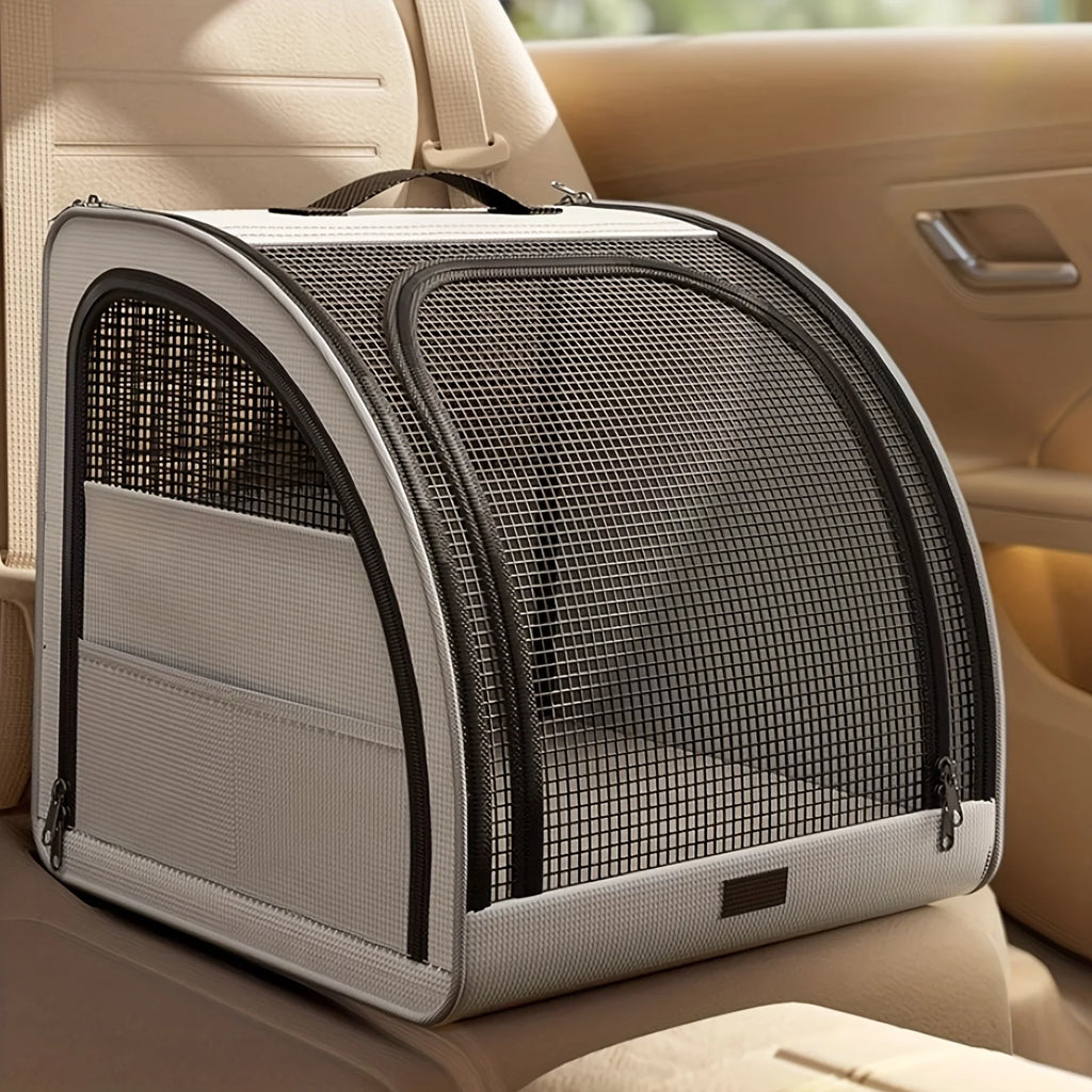 Portable Breathable Pet Travel Car Seat Bed