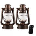 Vintage Camping Lantern and Remote Control Tent Light