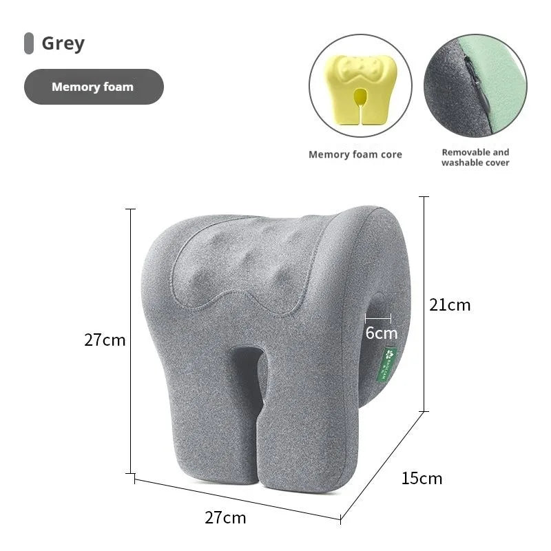 Ergonomic Memory Foam Office Chair Headrest Pillow Neck Support