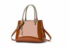 Women's Glossy Patent PU Leather Shoulder Crossbody Bag