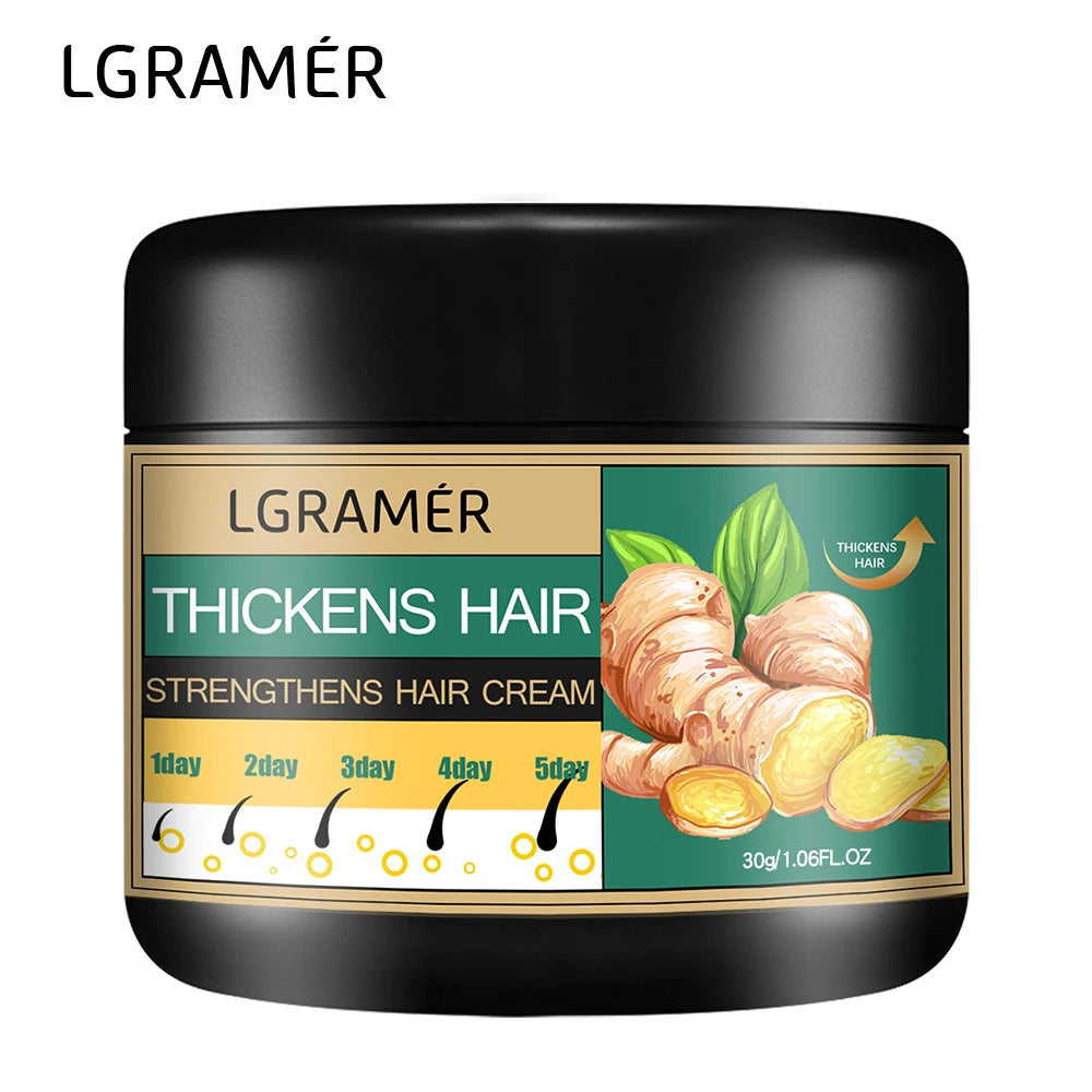 Unisex Ginger Hair Growth Scalp Care Cream