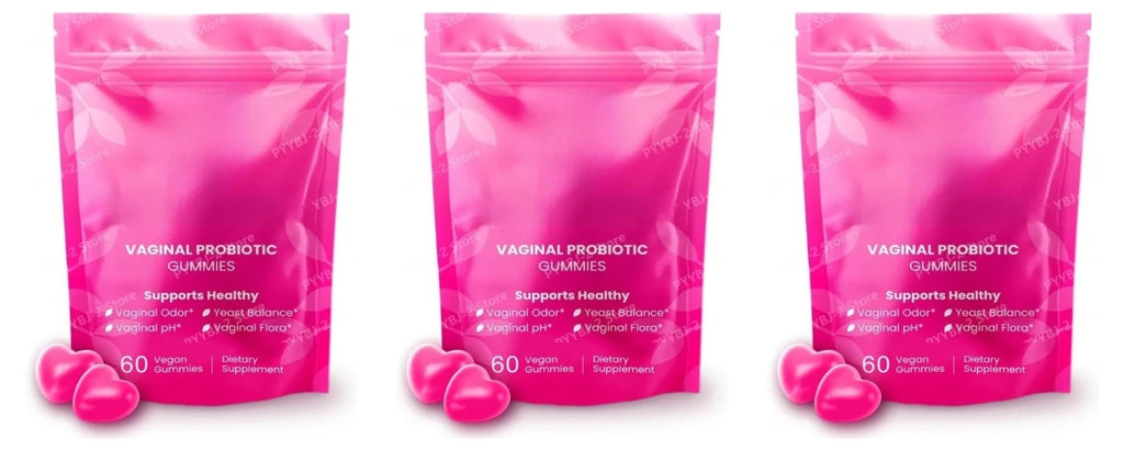 Women's Probiotic Cranberry Chlorophyll Digestive Wellness Gummies