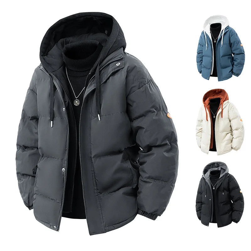 Men's Thick Warm Hooded Winter Parka Coat