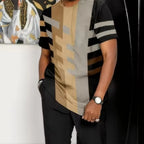 Men's Oversized 3D Printed T-Shirt and Pants 2-Piece Set
