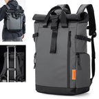 Men's Fashion Waterproof 15.6 Inch Laptop Travel Backpack