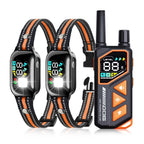 AI Electric Dog Training Collar 3300ft Range IPX7 Waterproof 10-120lbs