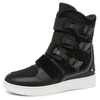 Men's Anti-Slip Wear-Resistant Motorcycle Riding Ankle Boots JC-M089