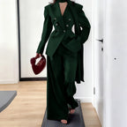 Men's Tailored Two-Piece Blazer and Pants Suit