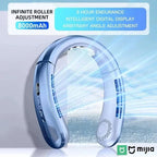 Portable Bladeless Hanging Neck Fan with LED Digital Display 2027