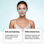 Unisex Peptide-Infused Face & Eye Wrinkle Smoothing Tape Patches