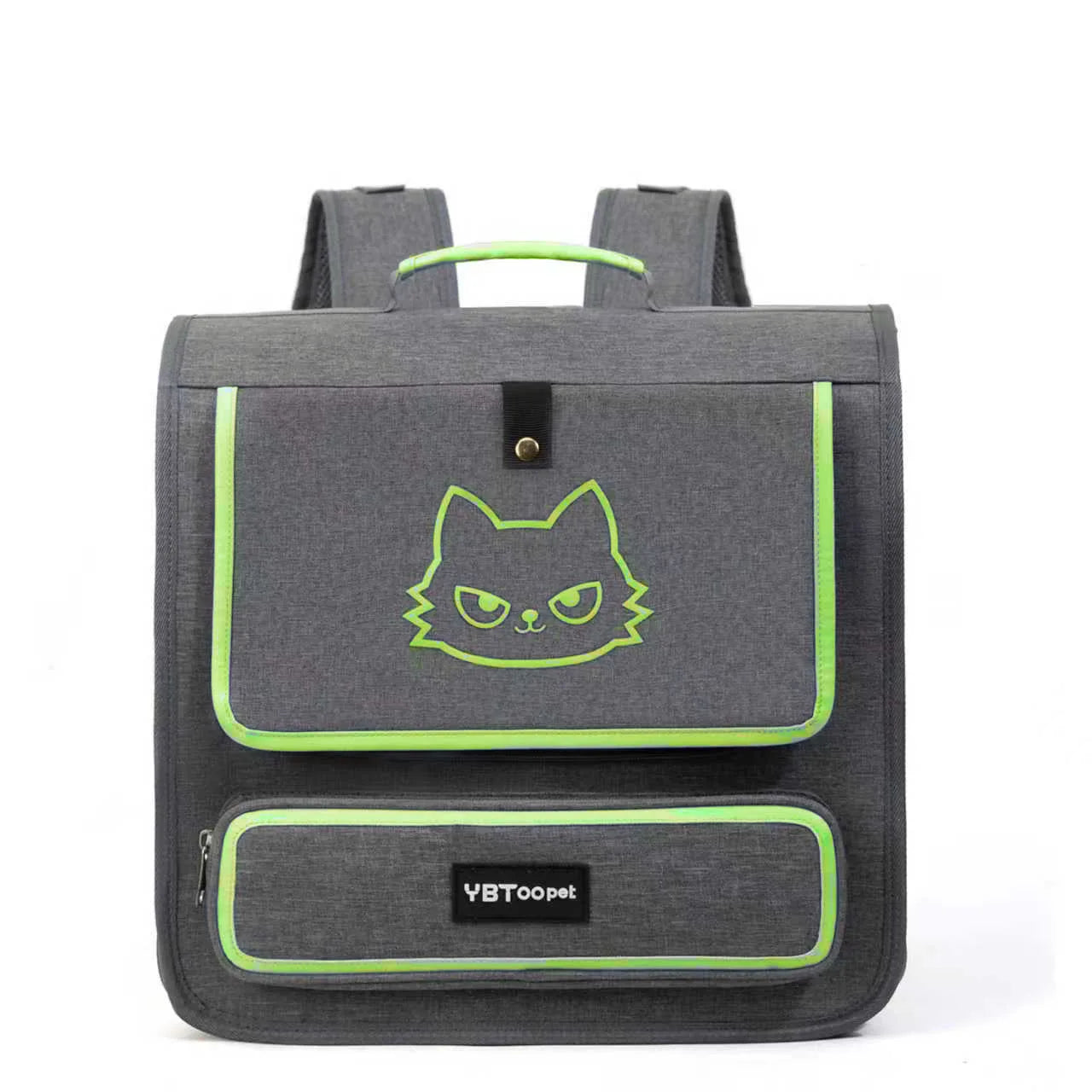 Foldable Pet Carrier Backpack Breathable Travel Bag for Cats and Small Dogs