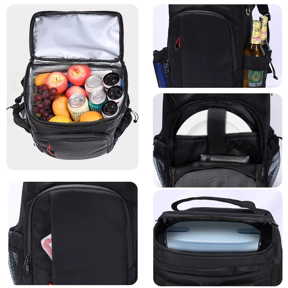 Unisex Waterproof Insulated 22L Camping Cooler Backpack