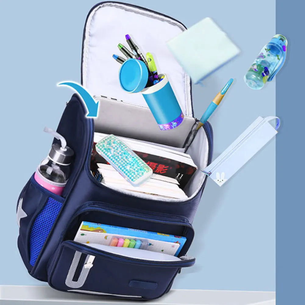 Kids' Reflective Ergonomic Lightweight School Backpack