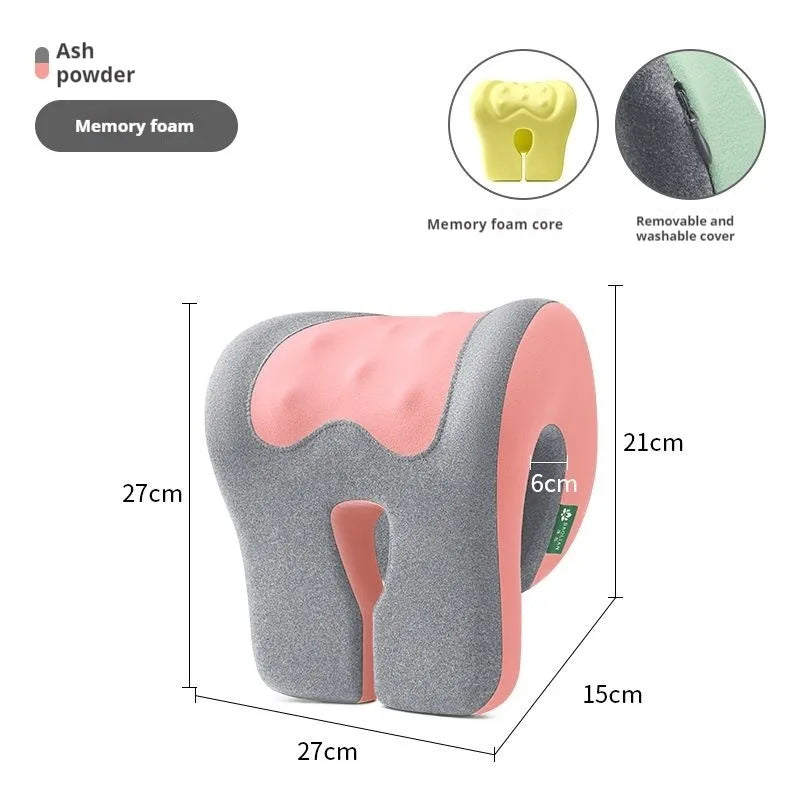 Ergonomic Memory Foam Office Chair Headrest Pillow Neck Support
