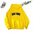 Women's Printed Hoodie Sweatshirt Jogger Pants Set