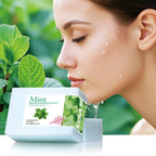 Natural Organic Mint Essential Oil Cleansing Handmade Soap Bar
