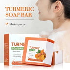 Unisex Natural Turmeric Brightening Cleansing Soap Bar