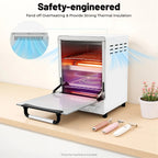 Infrared Heat Nail Tool Sterilizer Cabinet 1000W 10.9 qt