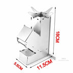 Collapsible Rocket Wood Stove for Camping and BBQ