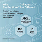 Collagen Bio-Peptides Powder Grass-Fed Supplement for Hair Skin Nails