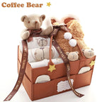 Unisex Cotton Newborn Clothes and Baby Gift Set 14-Piece