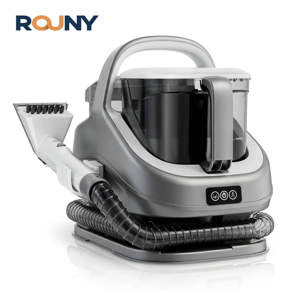 Portable Carpet and Upholstery Steam Cleaner with High-Temperature Suction 1300W