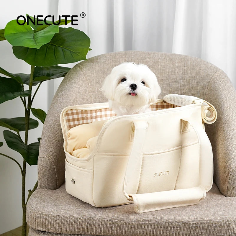 Portable Shoulder Handbag Dog Carrier for Small Dogs