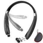 Foldable Bluetooth Neckband Headset and Retractable Wireless Headphones
