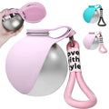 Portable 2-in-1 Dog Water Bottle Leak-Proof Stainless Steel Travel Dispenser for Small Dogs