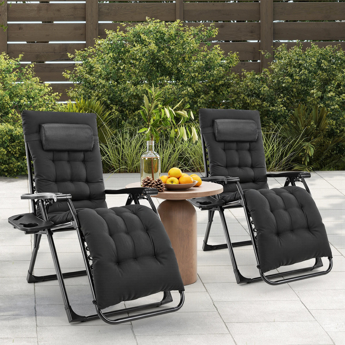 Zero Gravity Camping Lounge Chair and Folding Patio Recliner