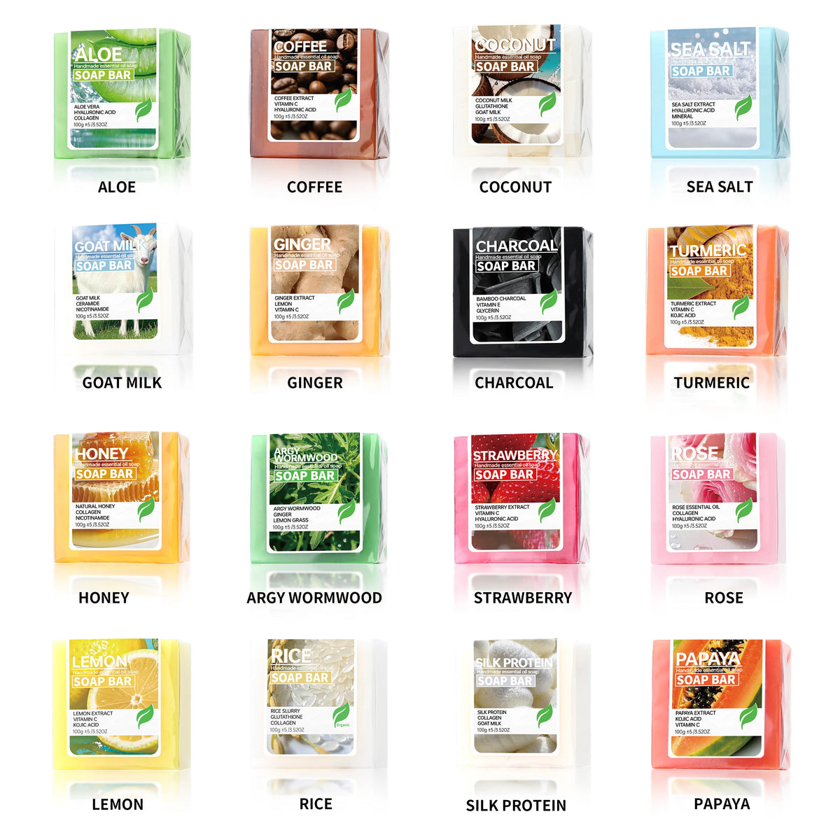 Unisex Goat Milk Ceramide Cleansing Soap Bar 2-Pack