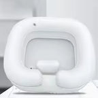 Inflatable Hair Wash Basin with Pillow for Bedridden Home Care