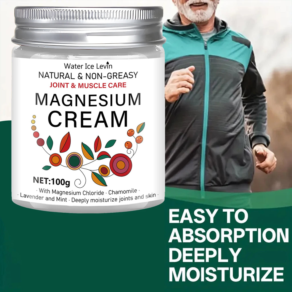 Unisex Magnesium Joint & Muscle Care Moisturizing Body Cream 3.5 oz