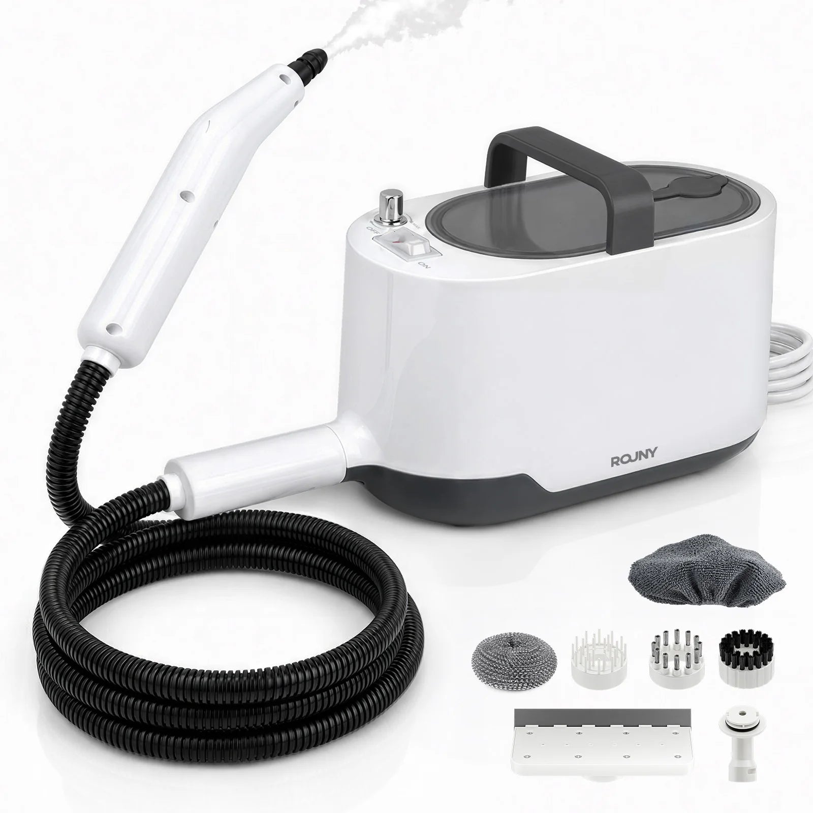Portable Handheld High Pressure Steam Cleaner with Multi-Surface Accessories 1200W