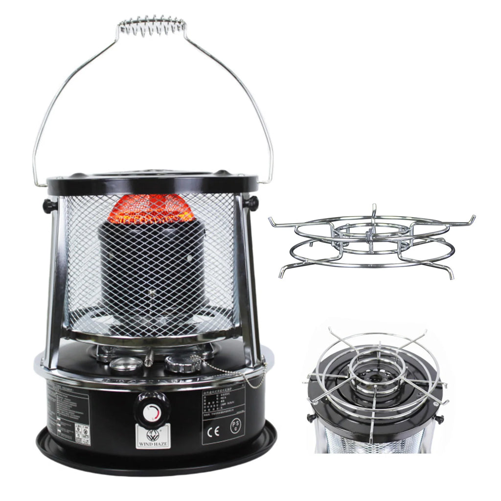 Liftable Kerosene Stove Heater and Outdoor Windproof Camping Cooking Stove