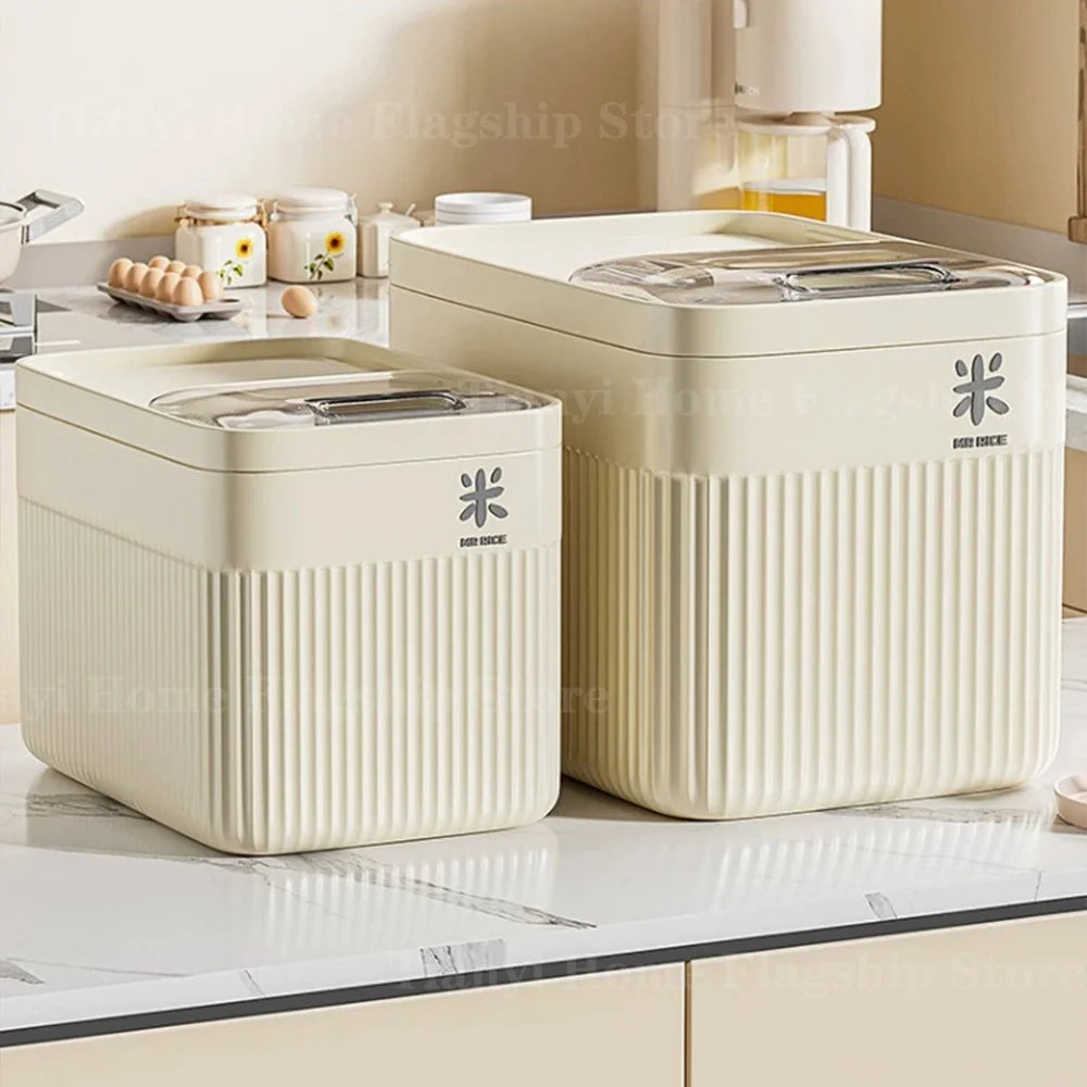 Airtight Kitchen Rice Storage Box and Dry Grain Container
