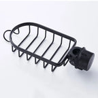Kitchen Space Aluminum Sink Drain Rack and Sponge Storage Holder