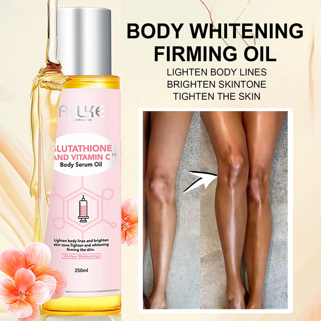 AILKE Vitamin C Glutathione Whitening Facial Body Skincare Set