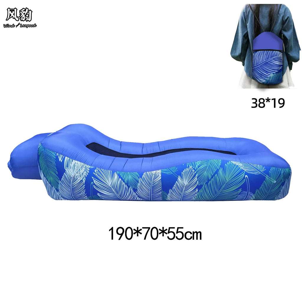 Inflatable Sofa Bed and Portable Ultralight Camping Lounge Chair