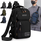 Men's Tactical Outdoor Oxford Crossbody Chest Bag