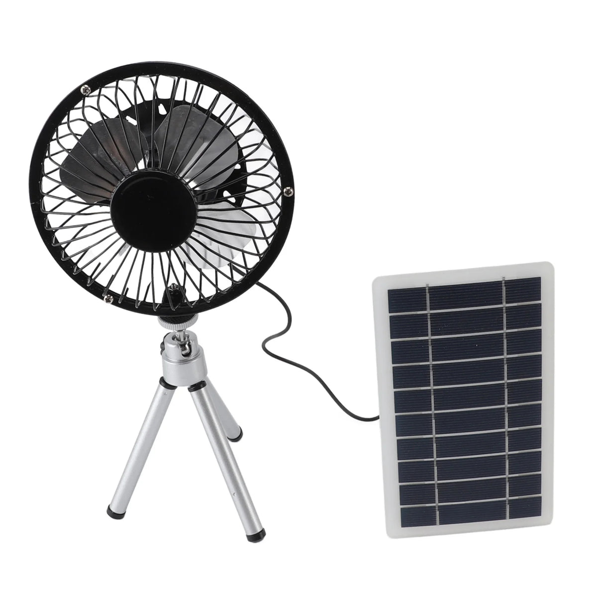 Solar Panel Powered Fan and Portable Exhaust Vent Kit