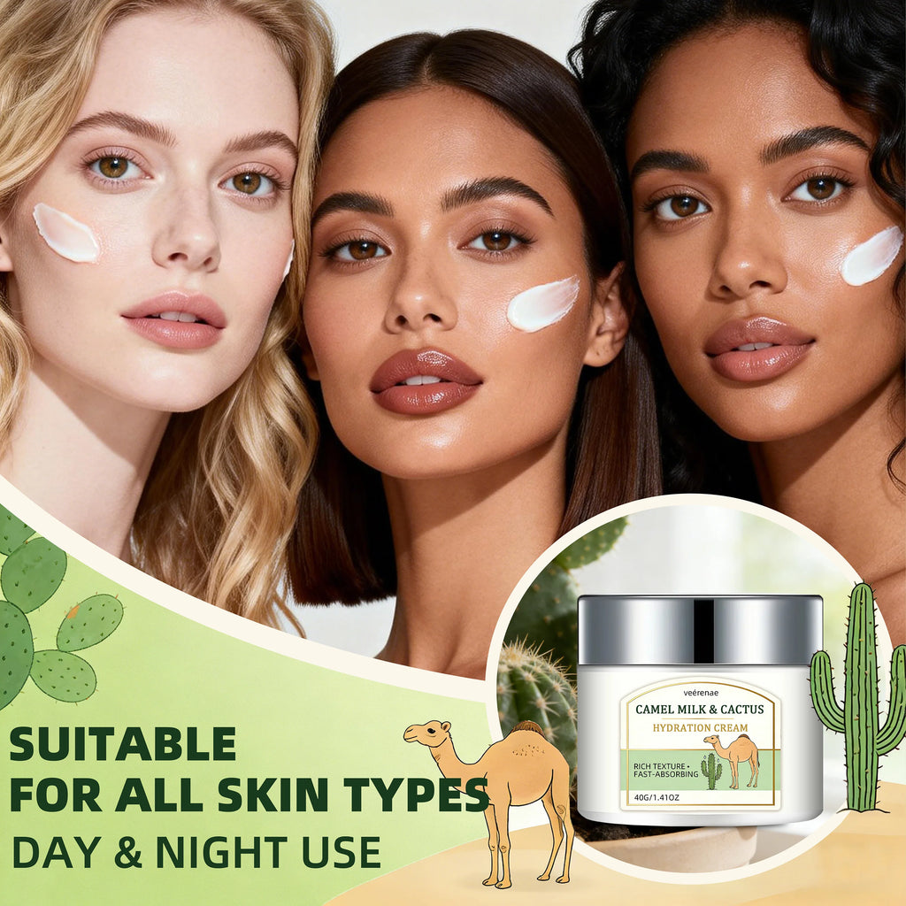 Unisex Camel Milk & Cactus Hydration Nourishing Face Cream